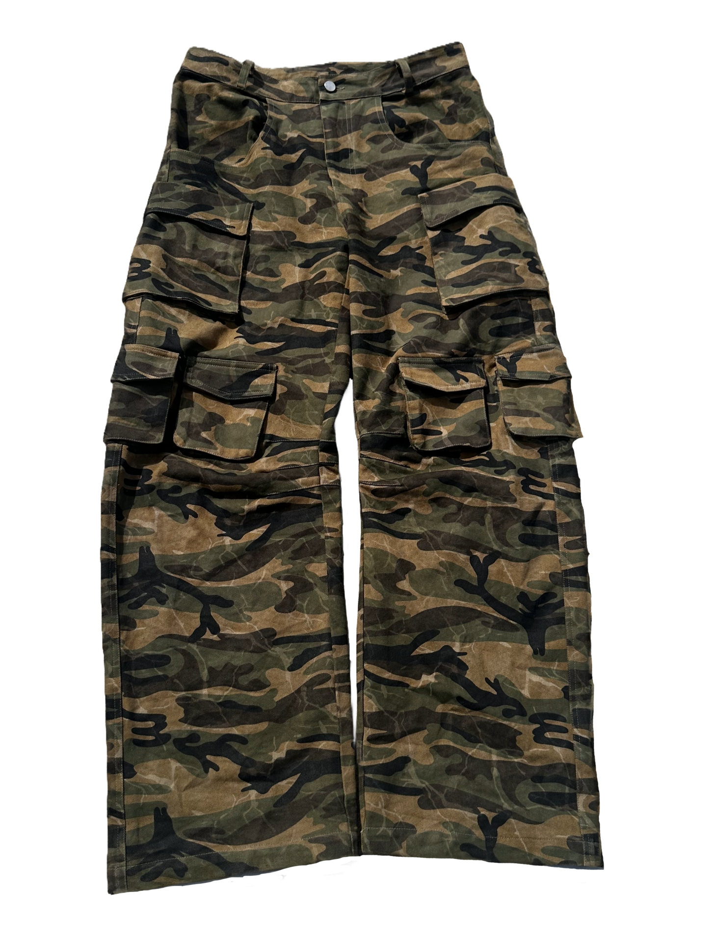 MARBLED CAMO CARGOS