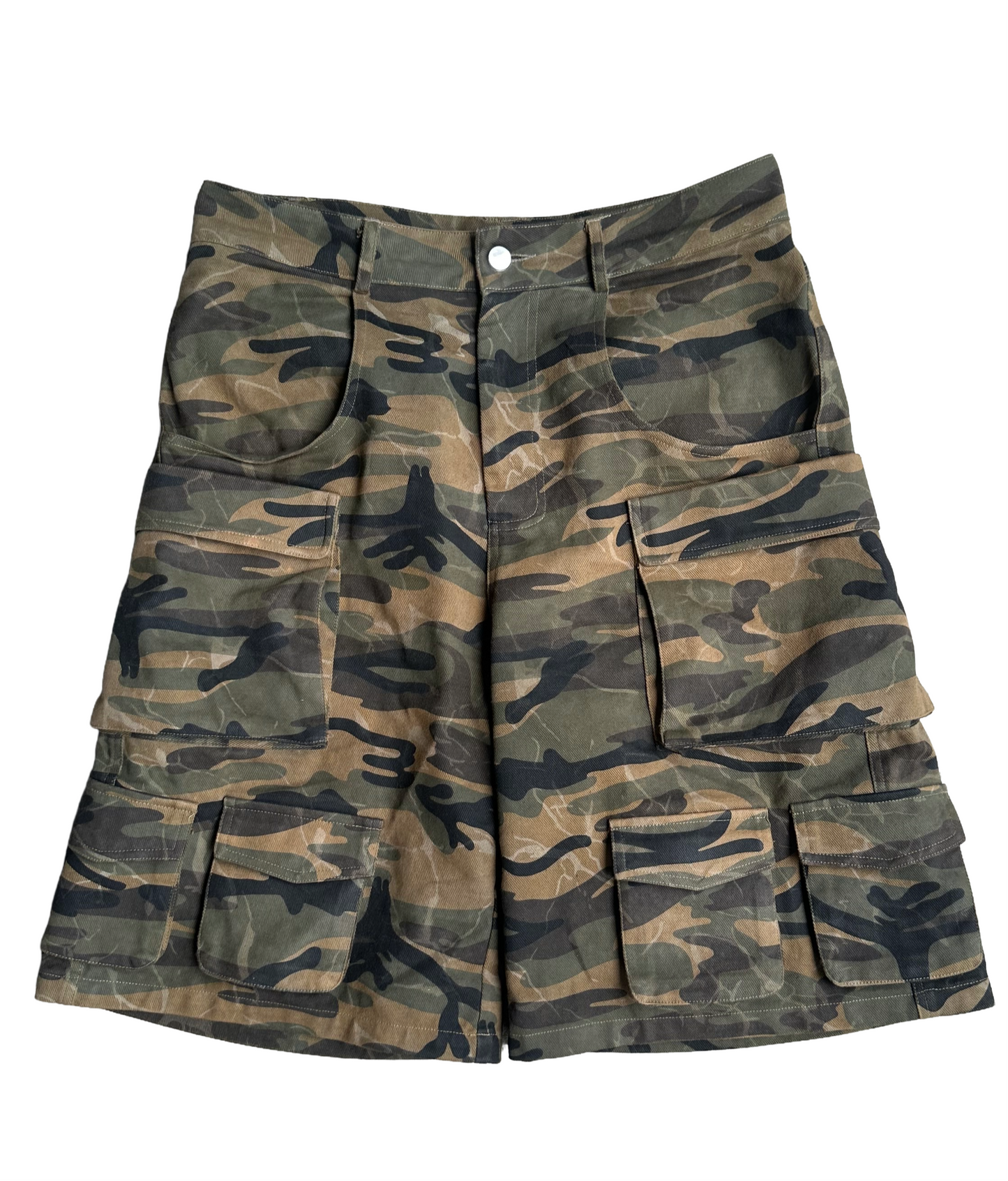MARBLED CAMO SHORTS