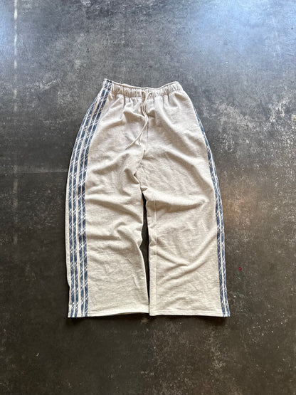 GREY PLAID TRACK SET